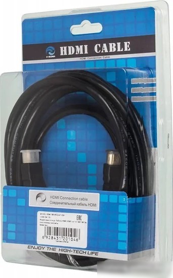 Кабель Ningbo HDMI-5M-MG HDMI - HDMI (5 м, черный)