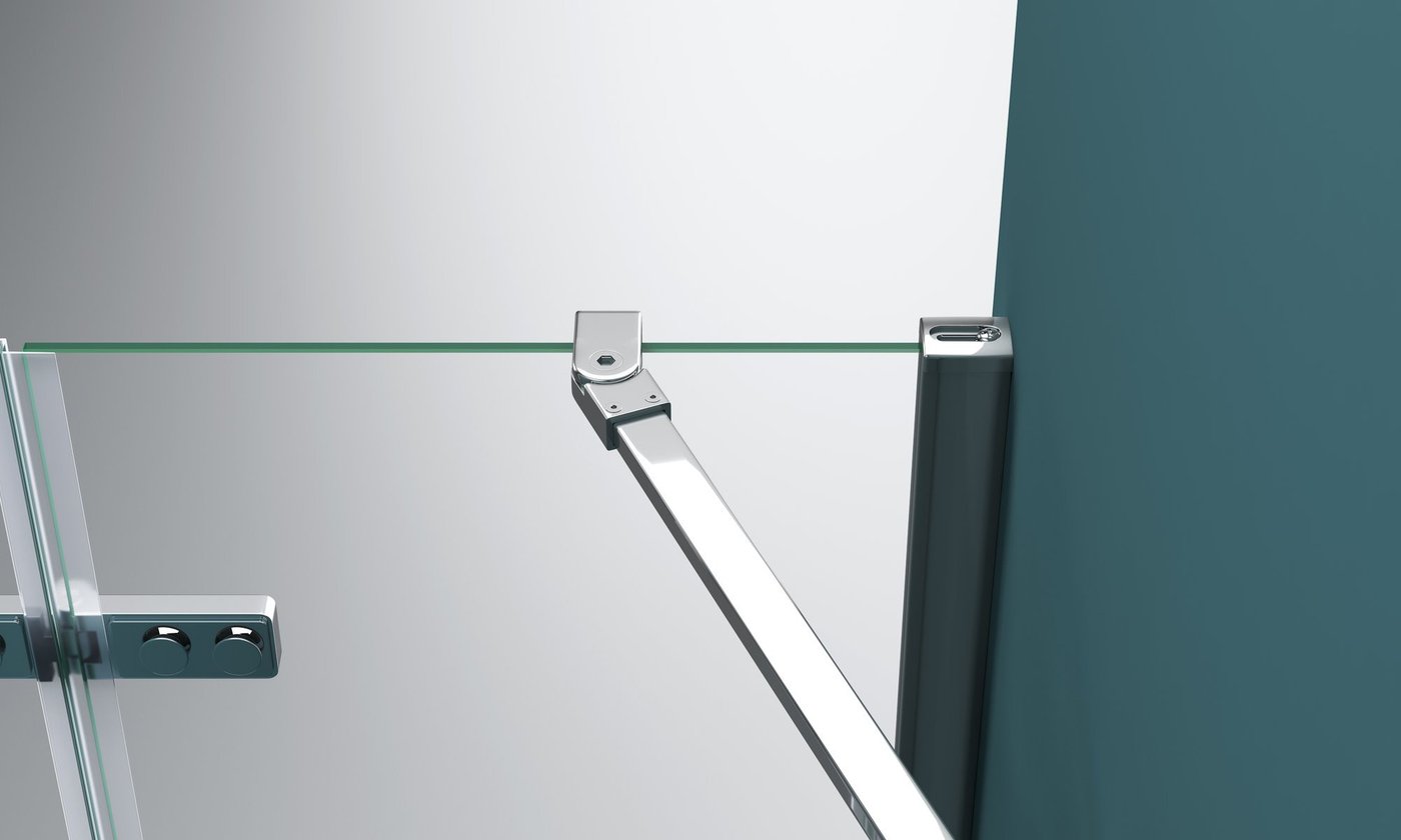 Душевая дверь BelBagno KRAFT-60/60-C-Cr-R