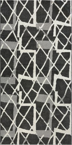 Ковер для жилой комнаты Safyun Bravo SN518-GREY-CREAM (0.8x1.5)