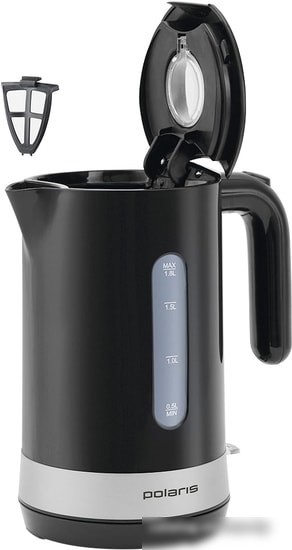 Электрочайник Polaris PWK 1803C Water Way Pro (черный)