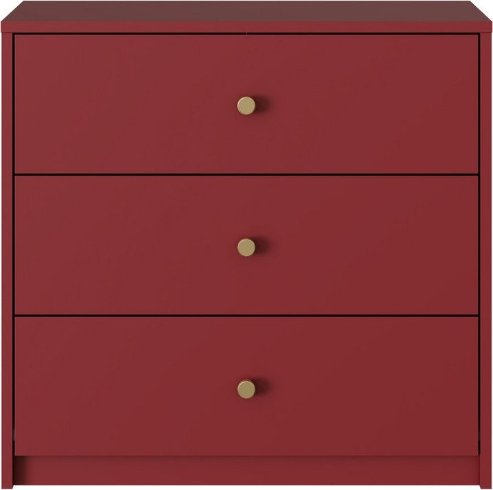 Комод Black Red White Parma KOM3S (марсала)