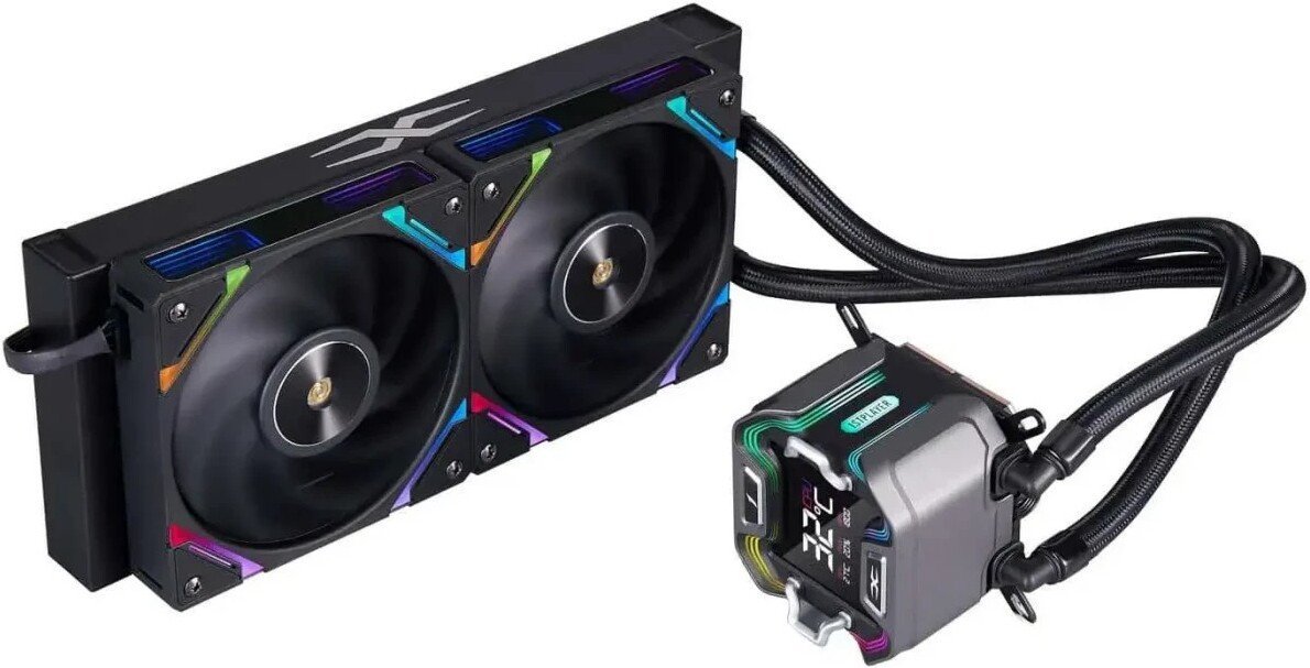 Система жидкостного охлаждения для процессора 1stPlayer X-240E (черный)