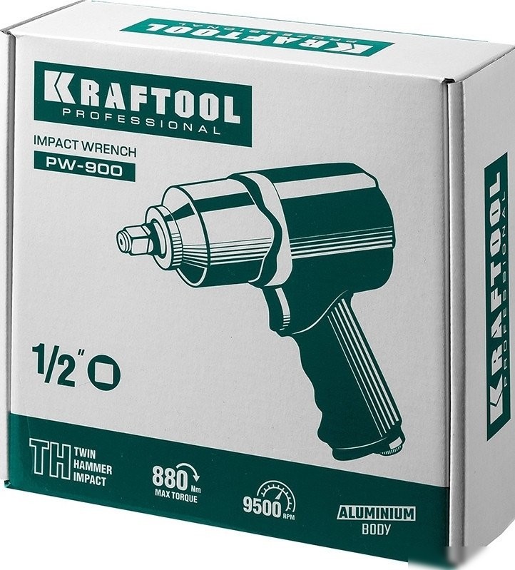 Пневматический гайковерт KRAFTOOL PW-900