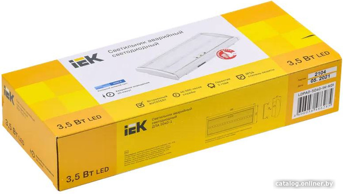 Светильник IEK ДПА 5040-1 LDPA0-5040-1H-K01