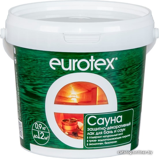 Пропитка Eurotex Сауна (0.9 кг) Пропитка Eurotex Сауна (0.9 кг)