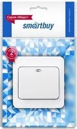 Выключатель SmartBuy SBE-02w-10-SW1-1