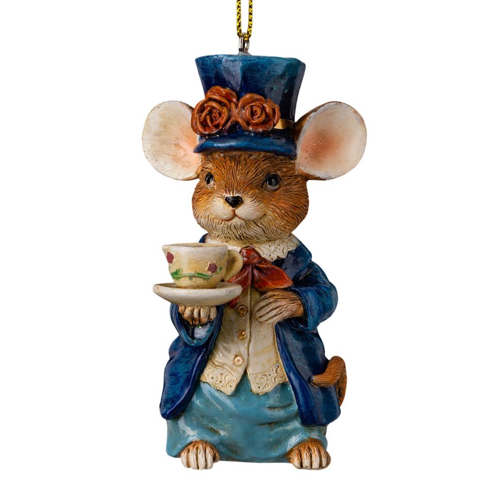 Елочная игрушка Erich Krause Decor. Мышь на чаепитии 64527