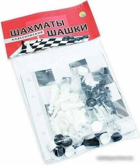 Шахматы/шашки Рыжий кот ИН-0159