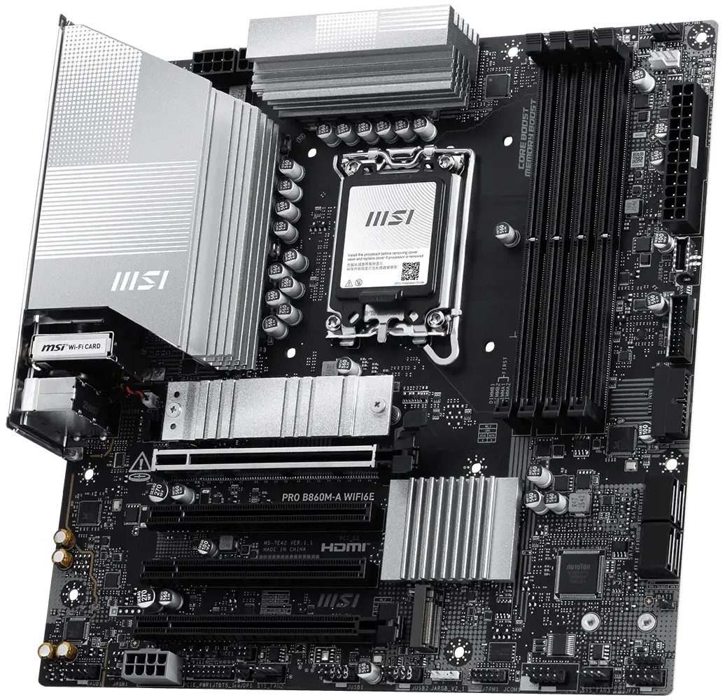 Материнская плата MSI Pro B860M-A WiFi6E