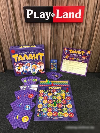 Настольная игра Play Land Раскрой свой Талант. Для детей L-169