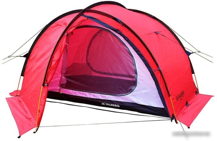 Треккинговая палатка Talberg Marel 3 Pro (красный)