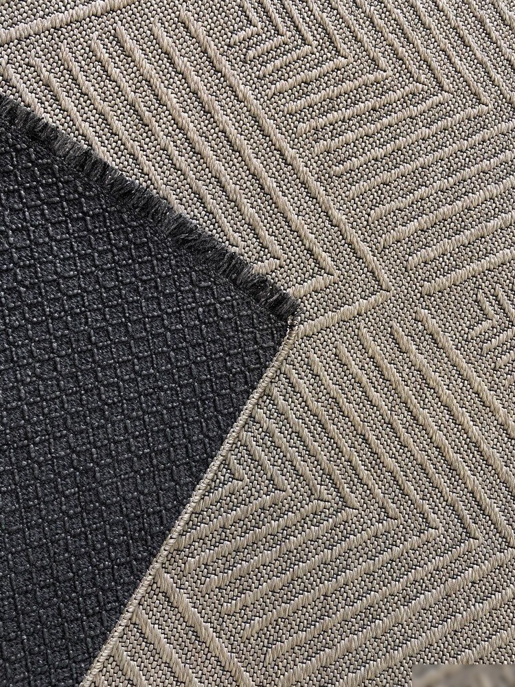 Ковер для жилой комнаты Linea Hali Gabardine K5052-COFFEE (0.75x1.5)