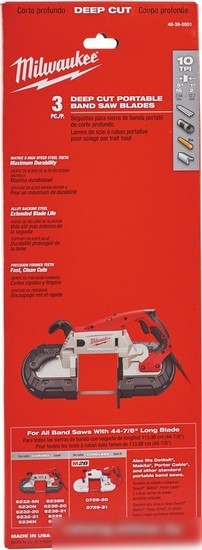 Набор пильных полотен Milwaukee 48390501