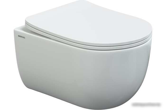 Унитаз Berges Wasserhaus Ventas Rimless 043241 (с сиденьем)