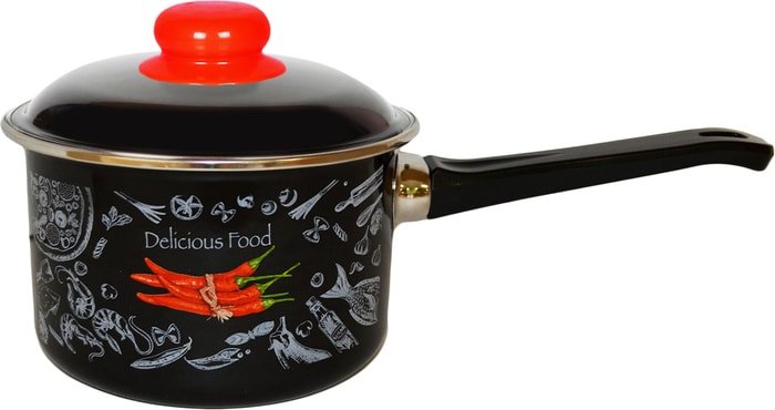 Кастрюля с длинной ручкой Appetite Chilli 1RD144M