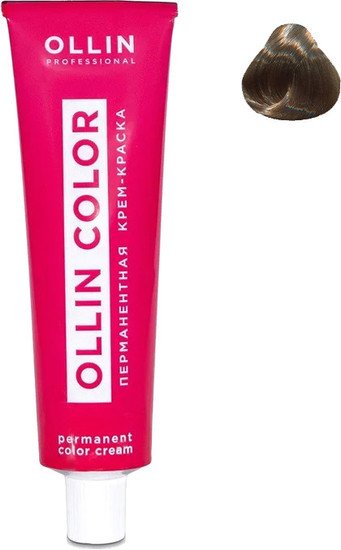 Крем-краска Ollin Professional Color перманентная 8/1 светло-русый пепельный 100 мл