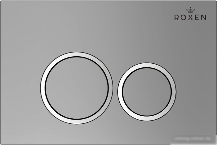 Унитаз подвесной Roxen Porto One Rimless 6 в 1 StounFix Slim 531880 (кнопка: матовая)