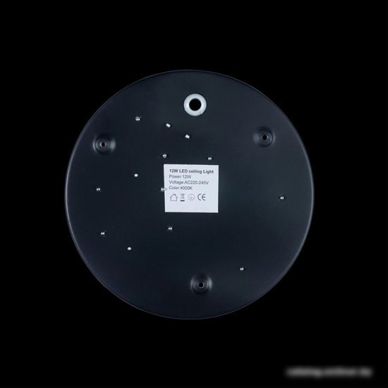 Люстра-тарелка LOFT IT Axel 10002/12 Black