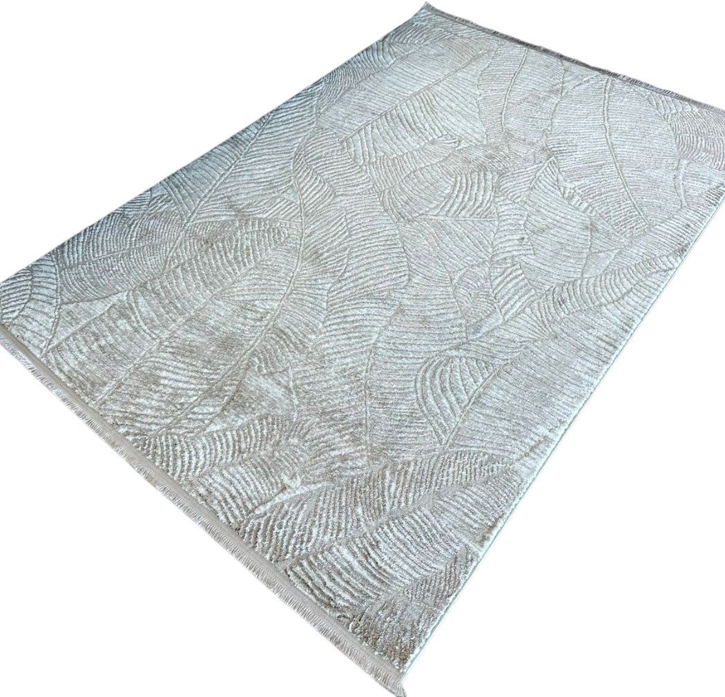 Ковер для жилой комнаты Radjab Carpet Марсель NP 425 Прямоугольник 11587RK (2.4x3.4, Cream)