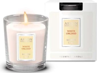 Ароматическая свеча Areon Moon Line White Orchid ARE-CML06 (120 г)
