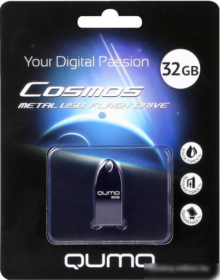 USB Flash QUMO Cosmos Black 32GB