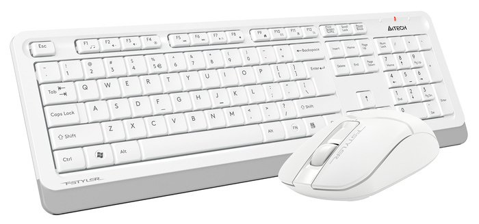 Клавиатура + мышь A4Tech Fstyler FG1012 (белый)