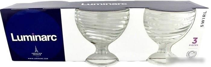 Десертный сервиз Luminarc Swirl H5068