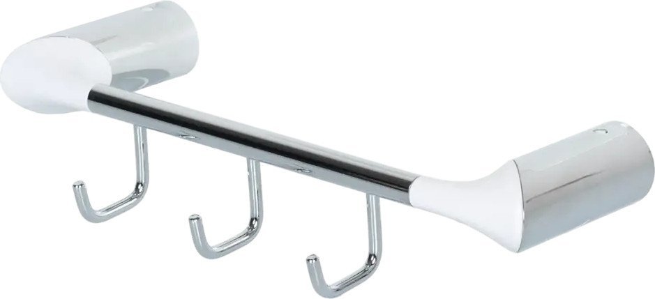 Крючок для ванны Swensa Lock SWR-6600-10-CRM (белый/хром)