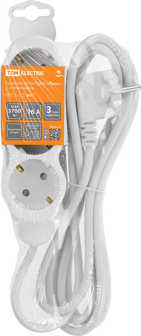 Удлинитель TDM Electric Люкс SQ1303-4057