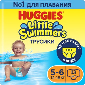 Трусики-подгузники Huggies Little Swimmers 5-6 (13 шт)
