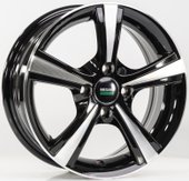 Литые диски Megami MGM-10 14x5.5" 4x100мм DIA 60.1мм ET 40мм BKF