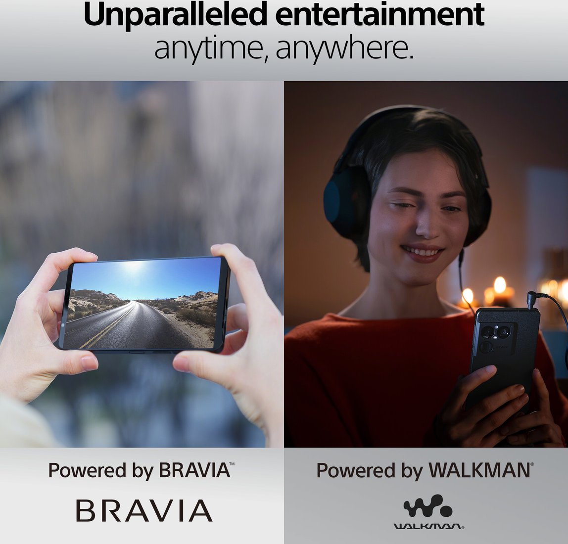 Телефон Sony Xperia 1 VIII XQ-GE74 12GB/512GB (графитовый черный)