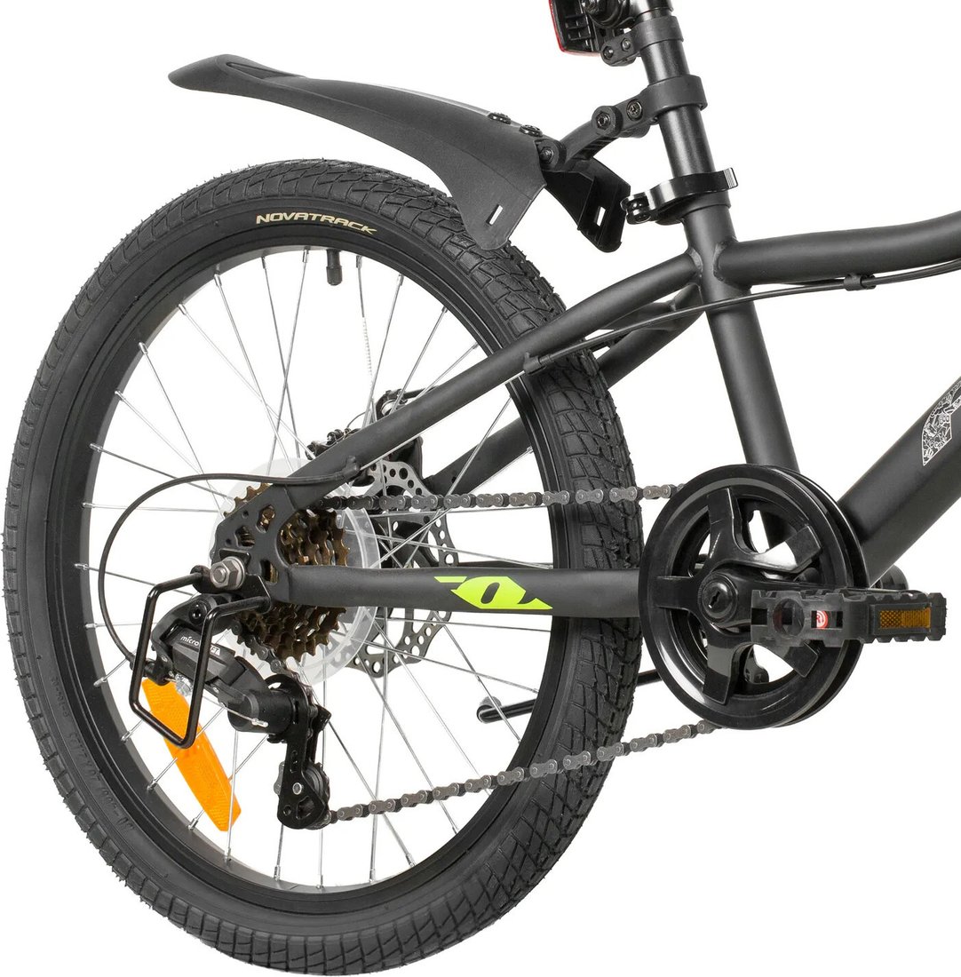 Детский велосипед Foxx Differ 20 2026 20SH6D.DIFFER.BK6 (черный)