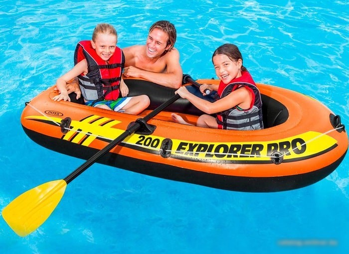 Гребная лодка Intex Explorer Pro 200