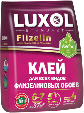 Клей для обоев Luxol Standart Флизелин (200 г)