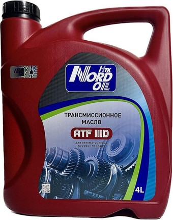 Трансмиссионное масло Nord Oil АТF III 4л