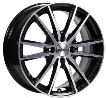 Литые диски X'trike X-129 16x6.5" 4x100мм DIA 54.1мм ET 48мм BK