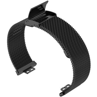 Браслет Rumi Mesh металлический для Huawei Watch FIT, Watch FIT Elegant (черный)