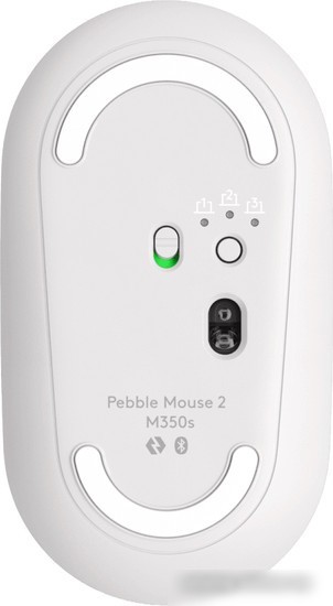 Мышь Logitech M350S Pebble 2 (белый)
