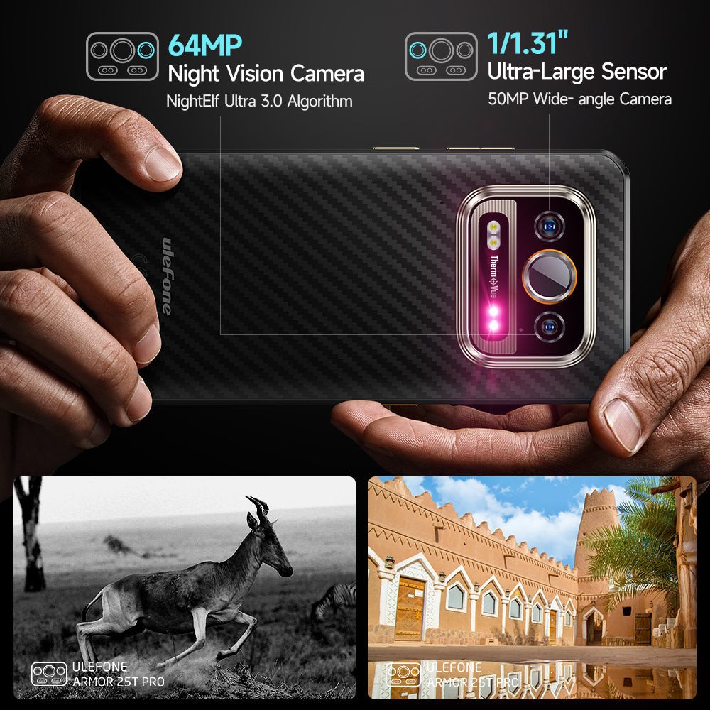Телефон Ulefone Armor 25T Pro 8GB/256GB (черный)
