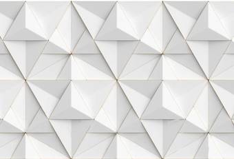 Фотообои Vimala 3D Треугольники 270x400