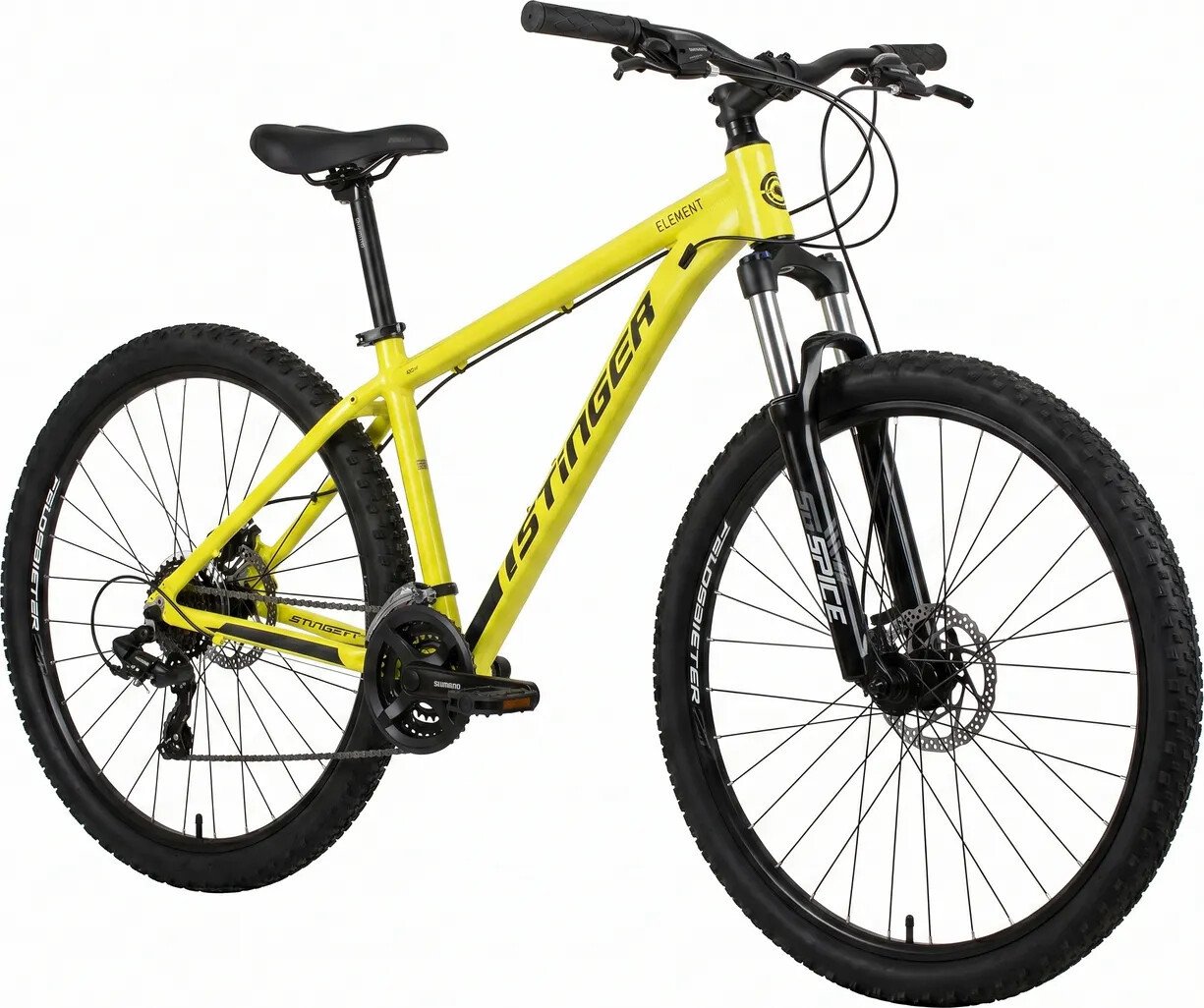 Велосипед Stinger Element 27.5 S (зеленый)
