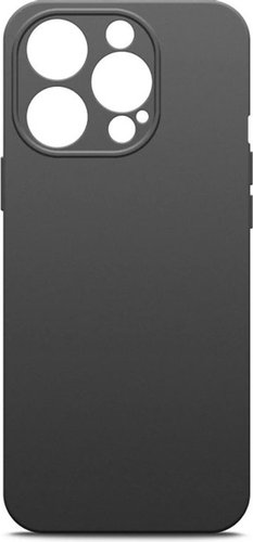 Чехол для телефона BoraSCO Microfiber Case для Apple iPhone 15 Pro 72429 (черный)