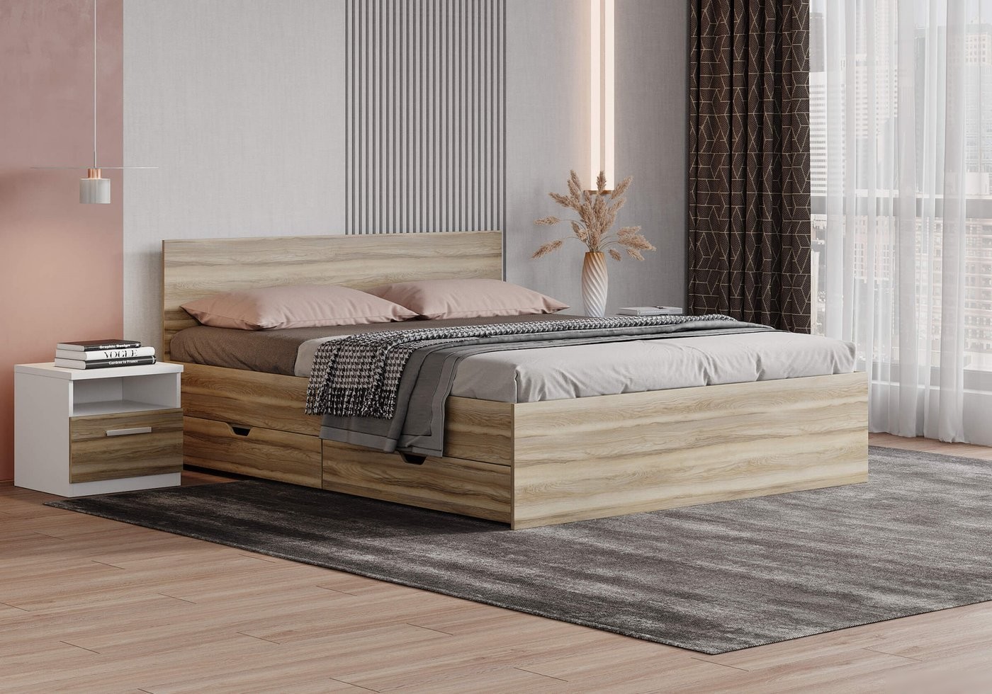 Кровать Сонум Mariana 80x200 (графит)