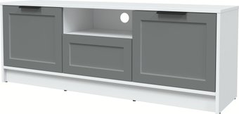 Тумба Интерлиния ТВ Концепт Тренд КТ-ТВ3-50 (белый платинум/серый)