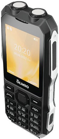 Кнопочный телефон Olmio X02 (черный)