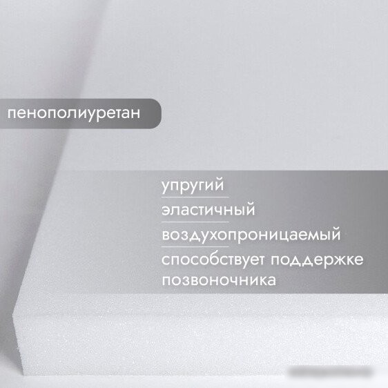 Матрас Капризун Алое вера ППУ с кокосом 190x80