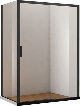 Душевой уголок Aquanet Pleasure AE60-F-80H200U-BT + AE60-N-140H200U-BT 80x140