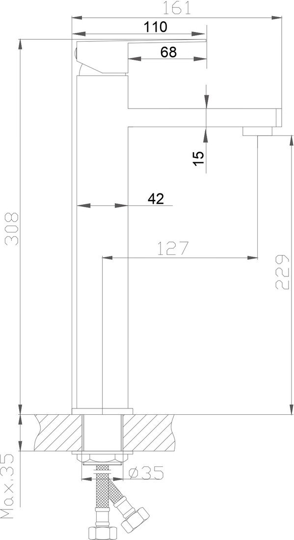 Смеситель Ekko E11803-7