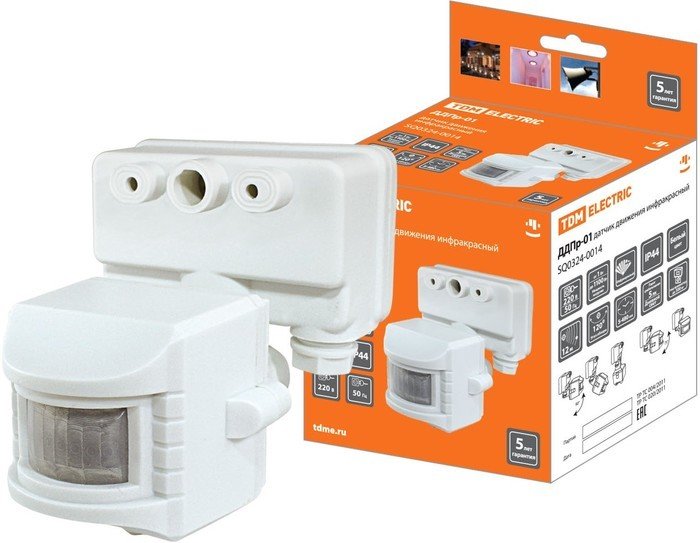 Датчик движения TDM Electric ДДПр-01 SQ0324-0014